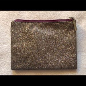 Glitter clutch/makeup bag